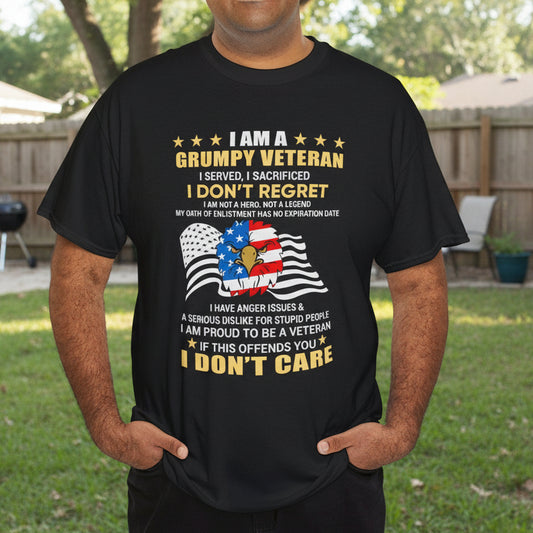 I Sacrificed Veteran Tee - Kim’s Signature Beauty & Accessories    