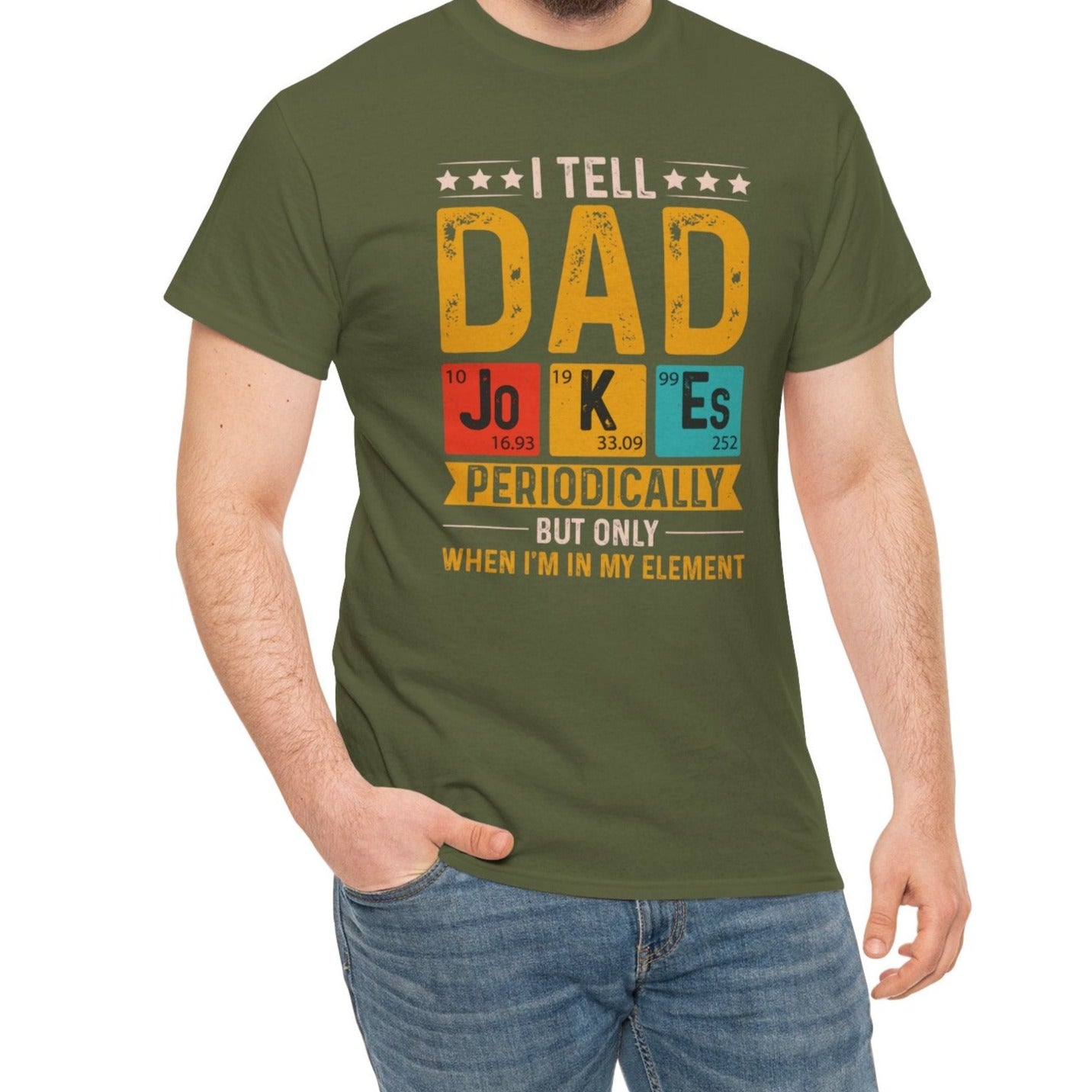 I Tell Dad Jokes Tee - Kim’s Signature Beauty & Accessories    