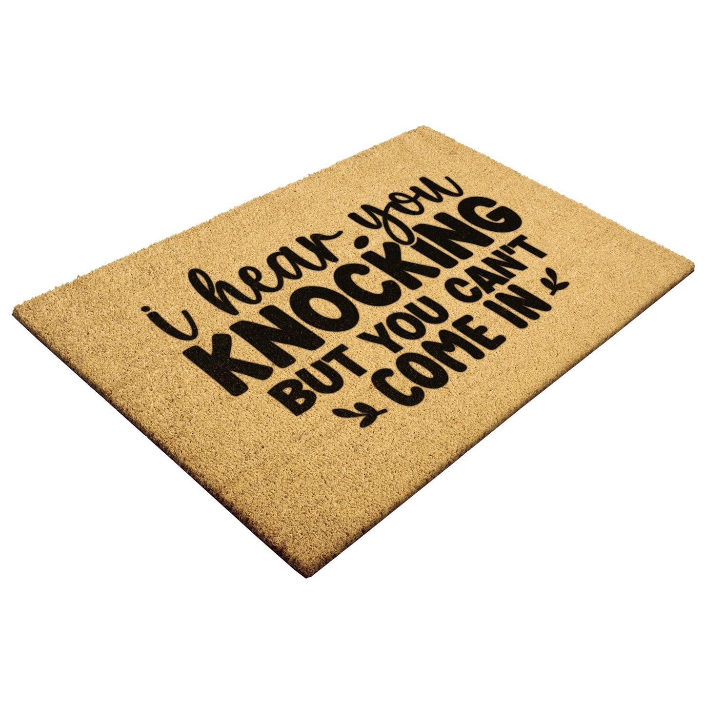 I hear you Knocking | Door Mat - Kim’s Signature Beauty & Accessories    
