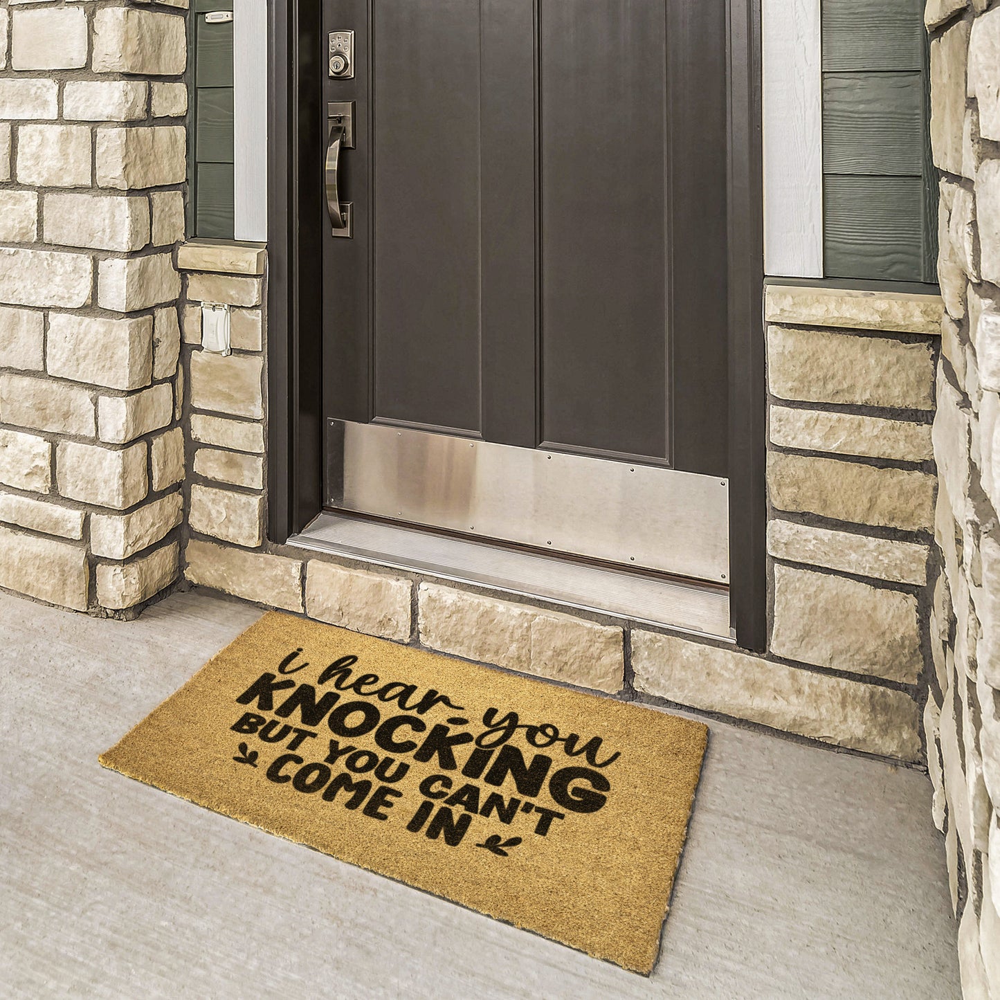 I hear you Knocking | Door Mat - Kim’s Signature Beauty & Accessories    
