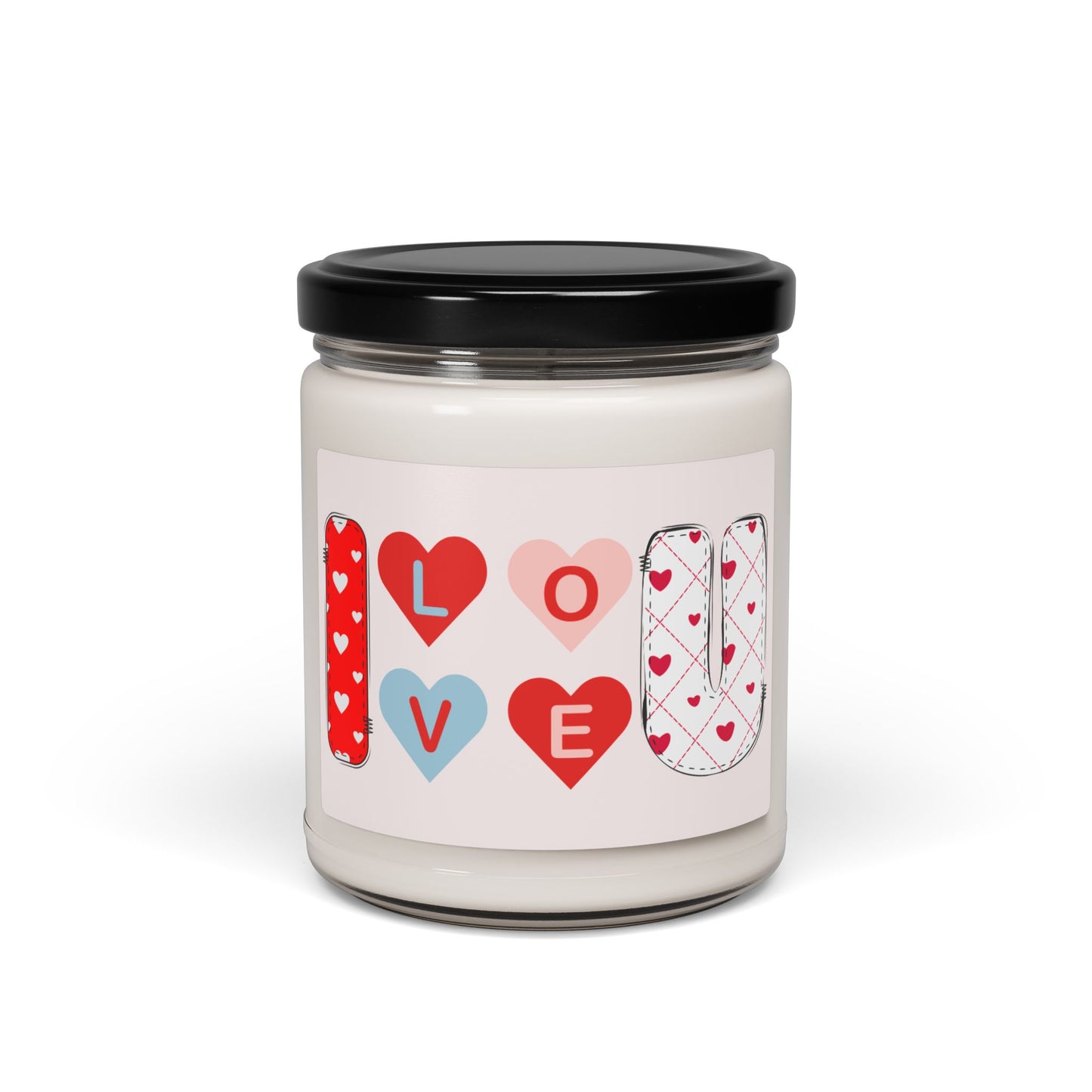 I love you Valentine Scented Soy Candle, 9oz - Kim’s Signature Beauty & Accessories    