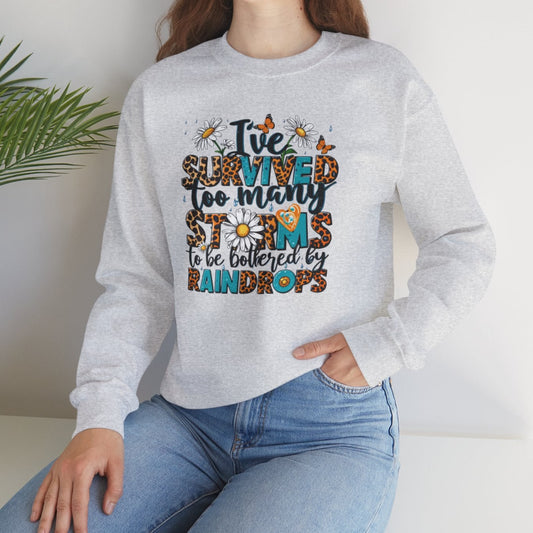 I've Survived Too Many Storms Sweatshirt - Kim’s Signature Beauty & Accessories    