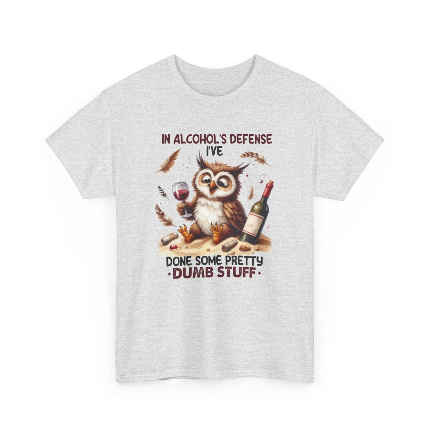 In Alcohols Defense |  Cotton Tee - Kim’s Signature Beauty & Accessories    