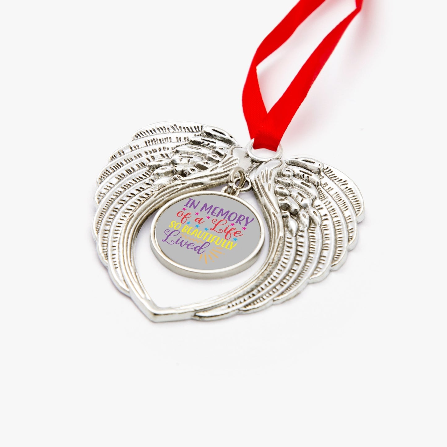 In Memory of a life Wings Ornaments - Kim’s Signature Beauty & Accessories    