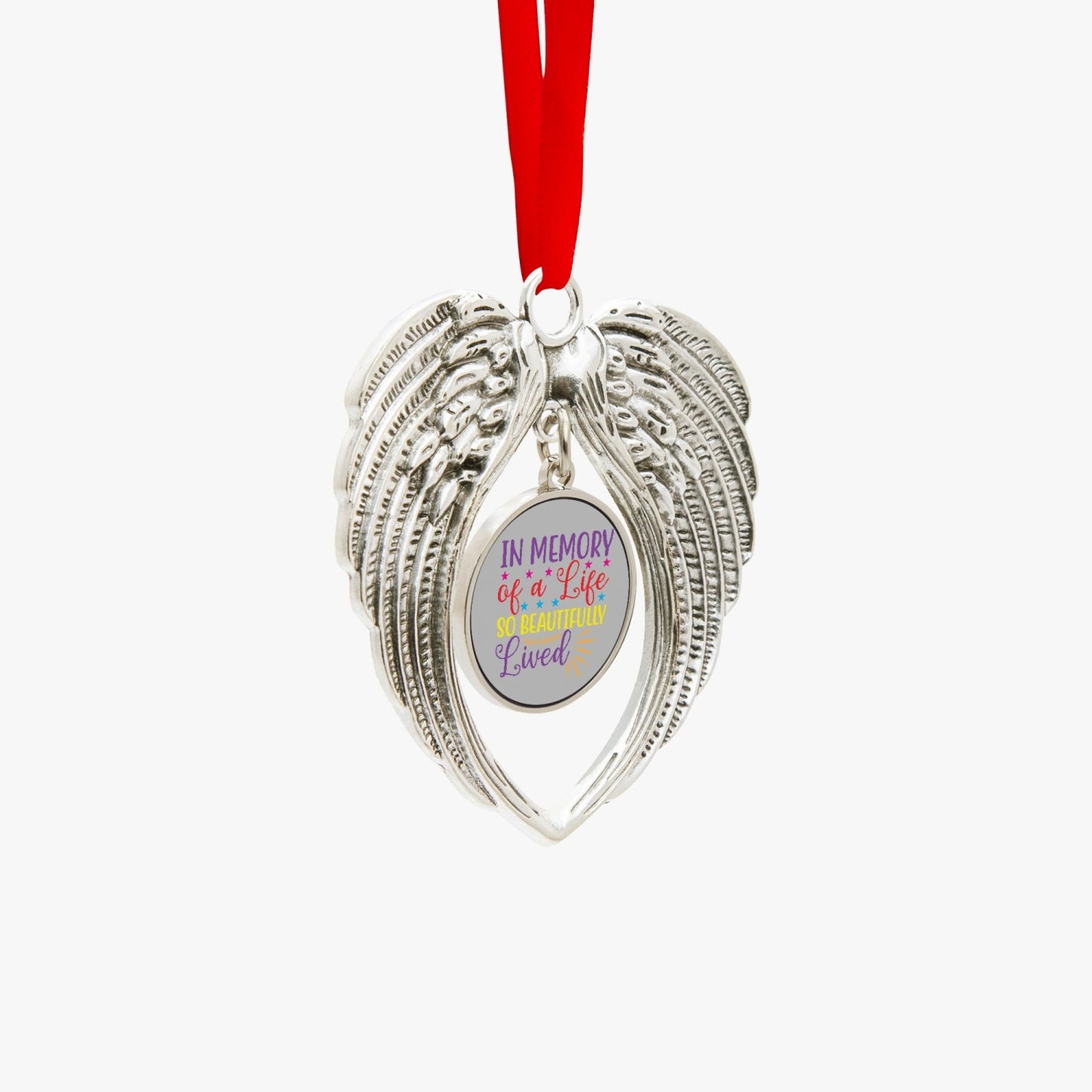 In Memory of a life Wings Ornaments - Kim’s Signature Beauty & Accessories    