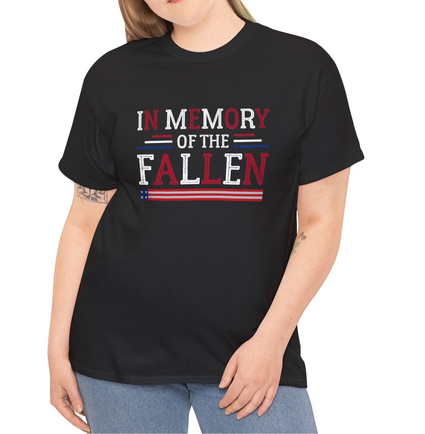 In Memory of the Fallen | Tee - Kim’s Signature Beauty & Accessories    