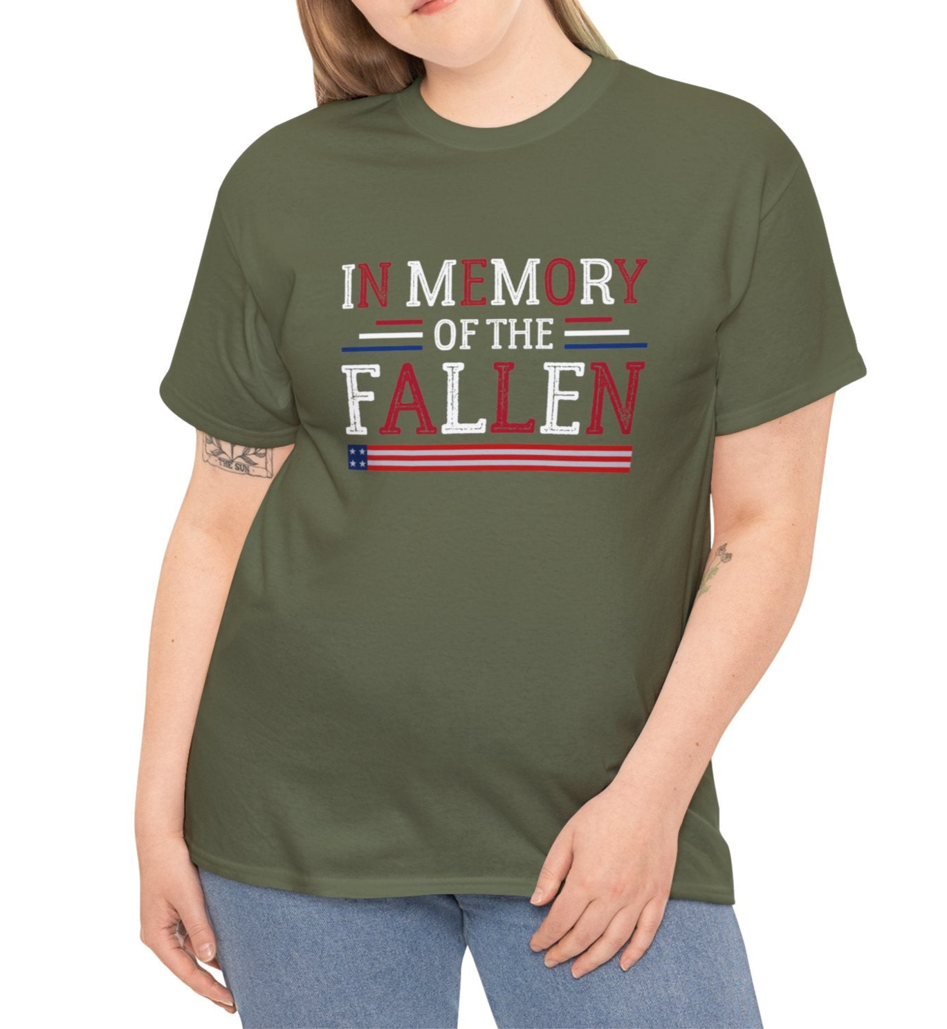 In Memory of the Fallen | Tee - Kim’s Signature Beauty & Accessories    