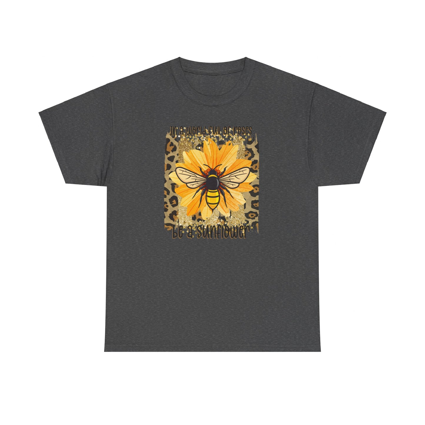 In a World of Roses Be a Sunflower Tee - Kim’s Signature Beauty & Accessories    