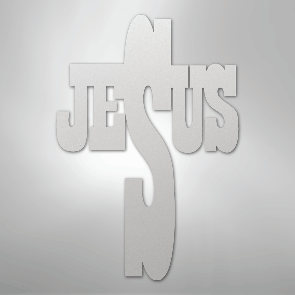 Inspirational Word Cross – Metal Home Accent - Kim’s Signature Beauty & Accessories
