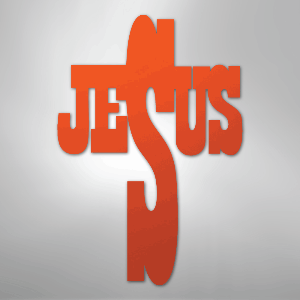 Inspirational Word Cross – Metal Home Accent - Kim’s Signature Beauty & Accessories