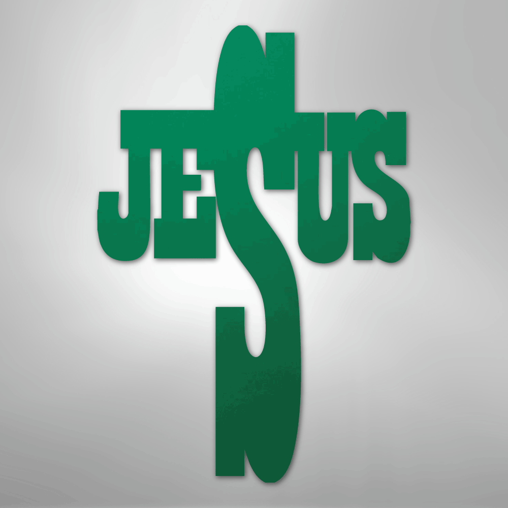 Inspirational Word Cross – Metal Home Accent - Kim’s Signature Beauty & Accessories