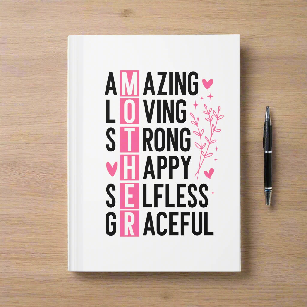 Inspiring Mother's Day Hardcover Journal - Amazing & Loving Quotes - Kim’s Signature Beauty & Accessories    