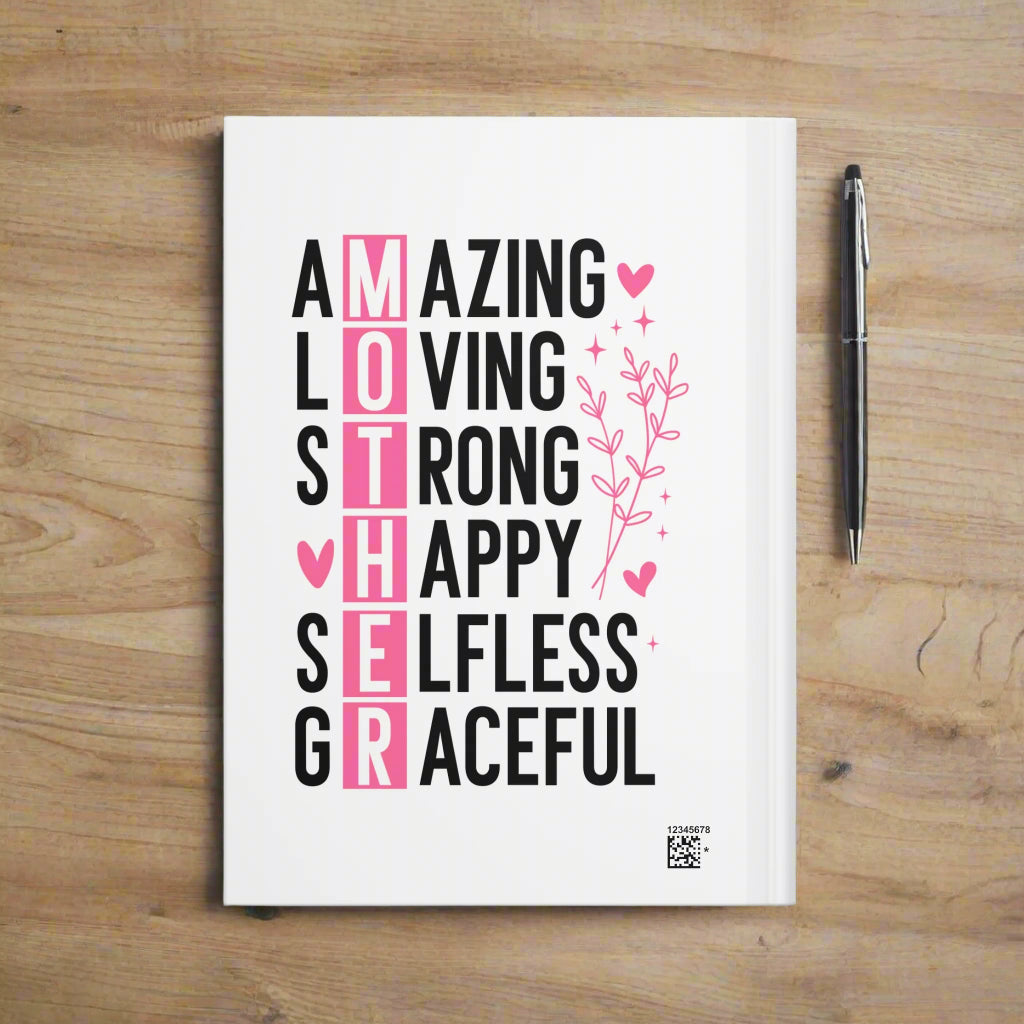 Inspiring Mother's Day Hardcover Journal - Amazing & Loving Quotes - Kim’s Signature Beauty & Accessories    