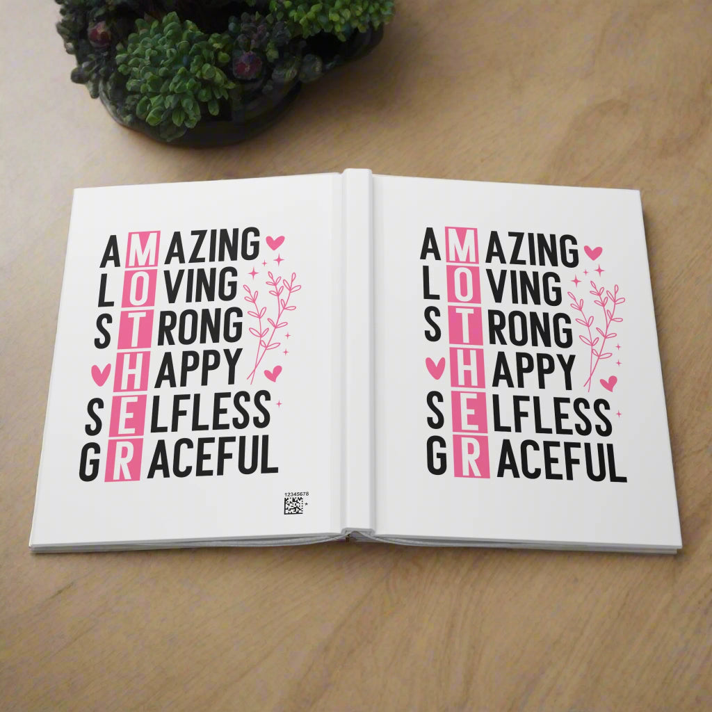 Inspiring Mother's Day Hardcover Journal - Amazing & Loving Quotes - Kim’s Signature Beauty & Accessories    