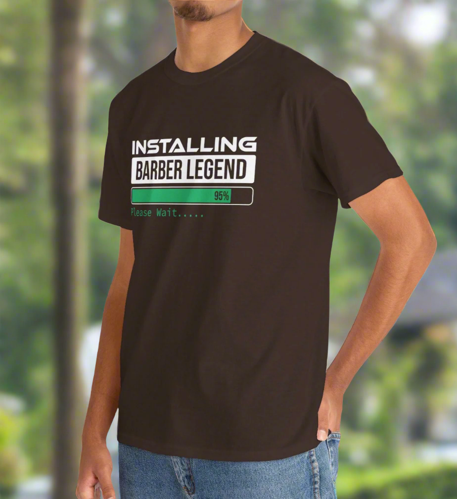 Installing Barber Legend Cotton Tee - Kim’s Signature Beauty & Accessories    