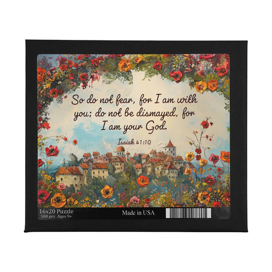 Isiah 41:10 Bible Verse Large Puzzle - Kim’s Signature Beauty & Accessories    