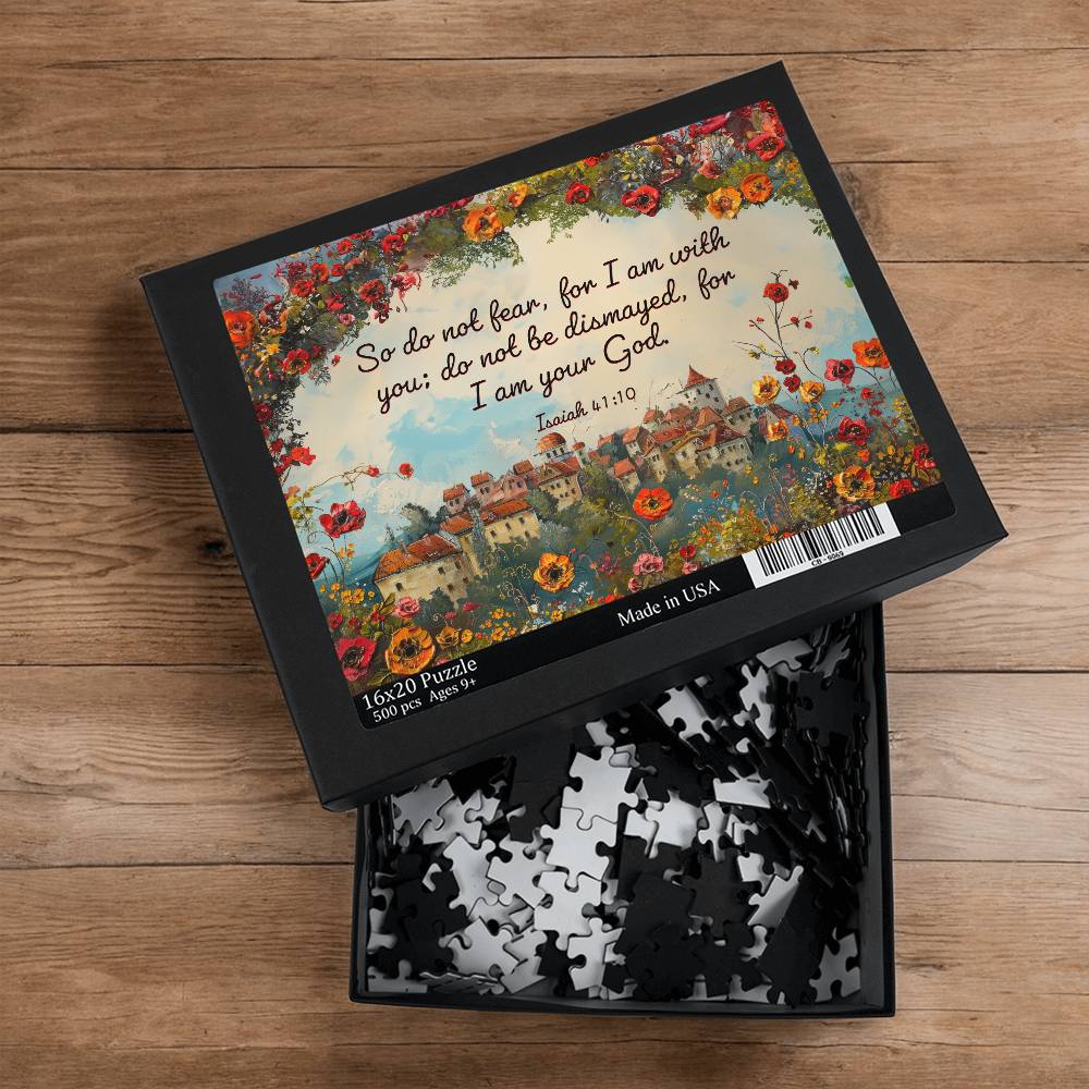 Isiah 41:10 Bible Verse Large Puzzle - Kim’s Signature Beauty & Accessories    