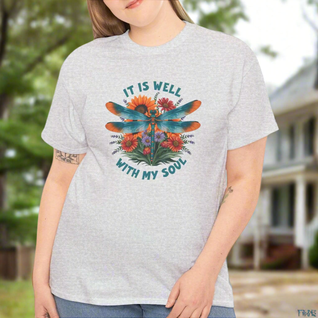 It is Well with My Soul Tee - Kim’s Signature Beauty & Accessories    