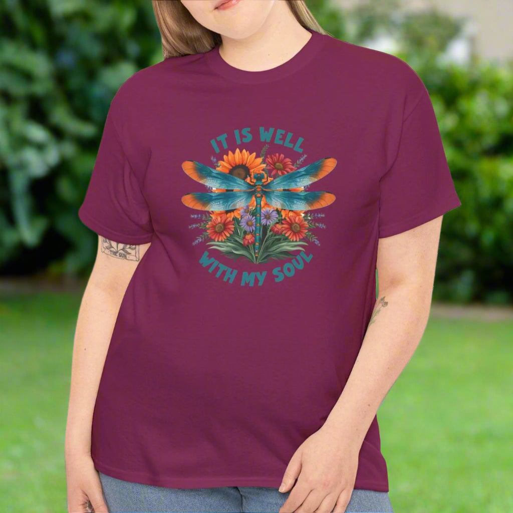 It is Well with My Soul Tee - Kim’s Signature Beauty & Accessories    