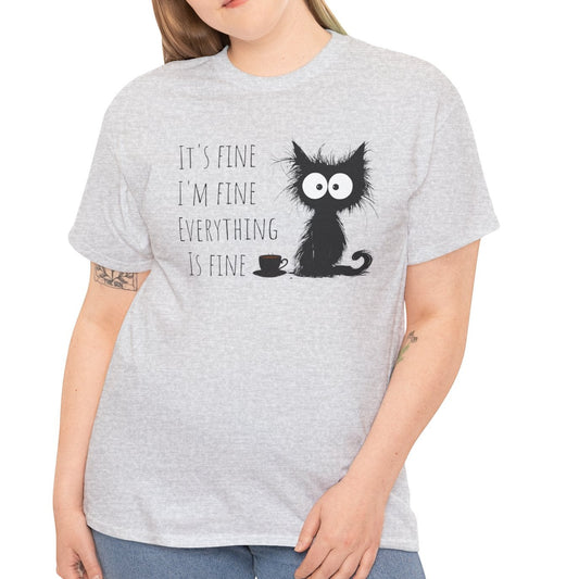 It's Fine, I'm Fine Tee - Kim’s Signature Beauty & Accessories    