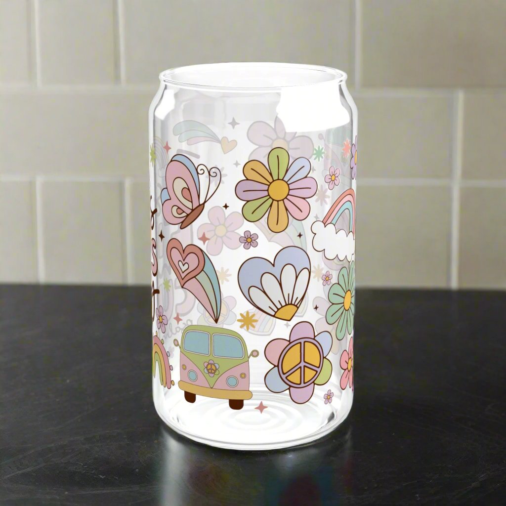 Jesus Fills My Cup Glass Sipper - Kim’s Signature Beauty & Accessories    