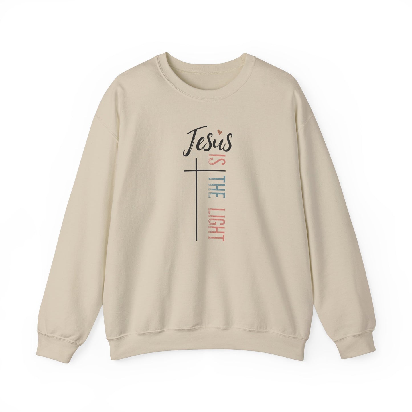 Jesus Is the Light Sweatshirt - Kim’s Signature Beauty & Accessories    