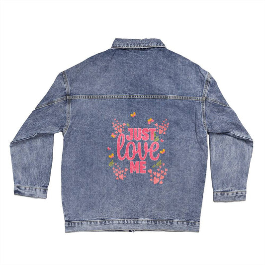 Just Love Me Jean Jacket - Kim’s Signature Beauty & Accessories    