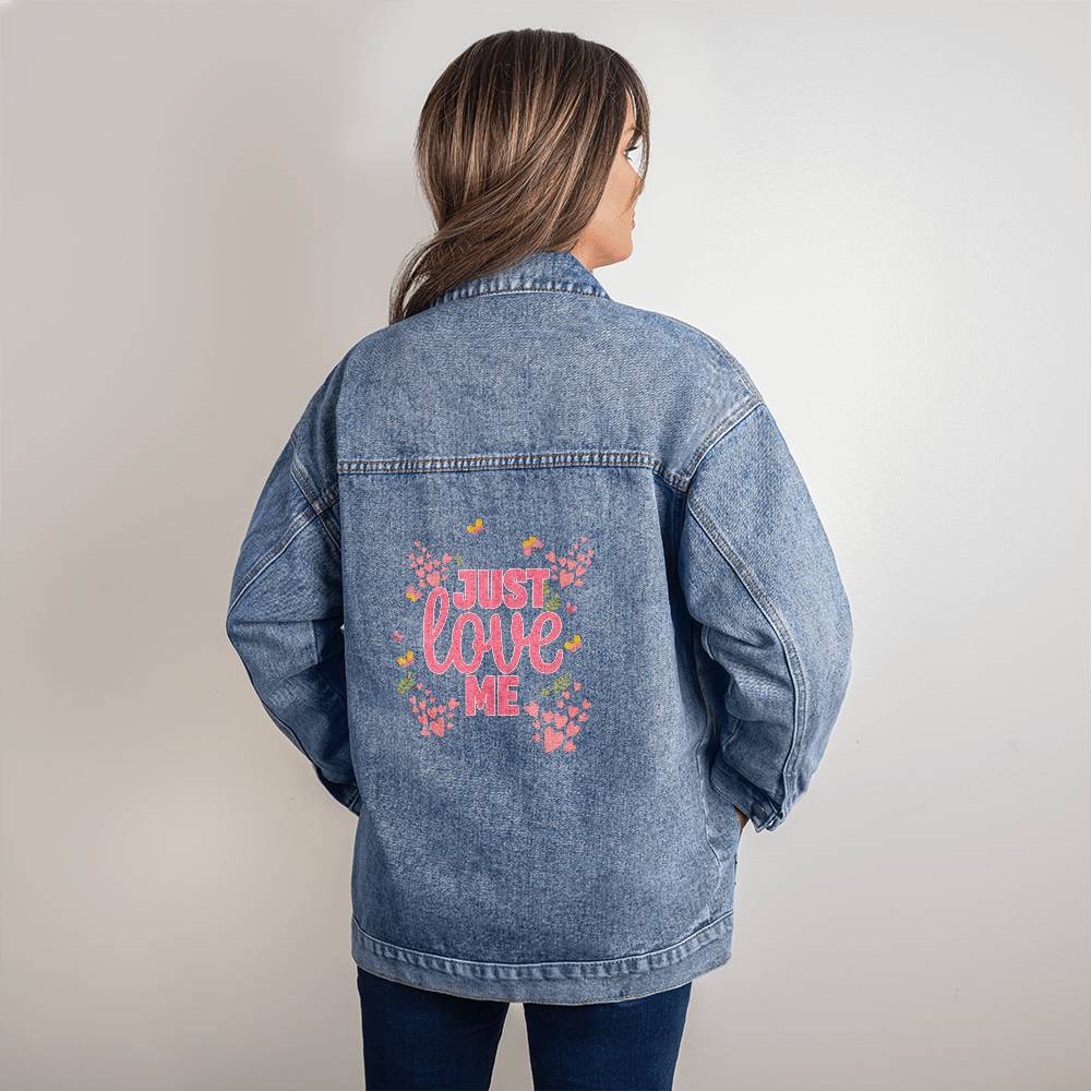 Just Love Me Jean Jacket - Kim’s Signature Beauty & Accessories    