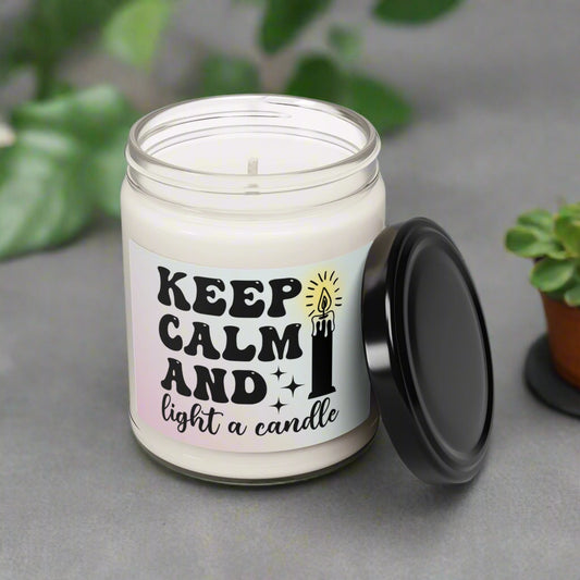 Keep Calm Candle - Kim’s Signature Beauty & Accessories    