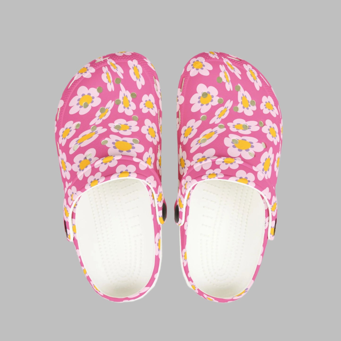 Kids' Floral EVA Foam Clogs - Comfortable Summer Footwear - Kim’s Signature Beauty & Accessories    