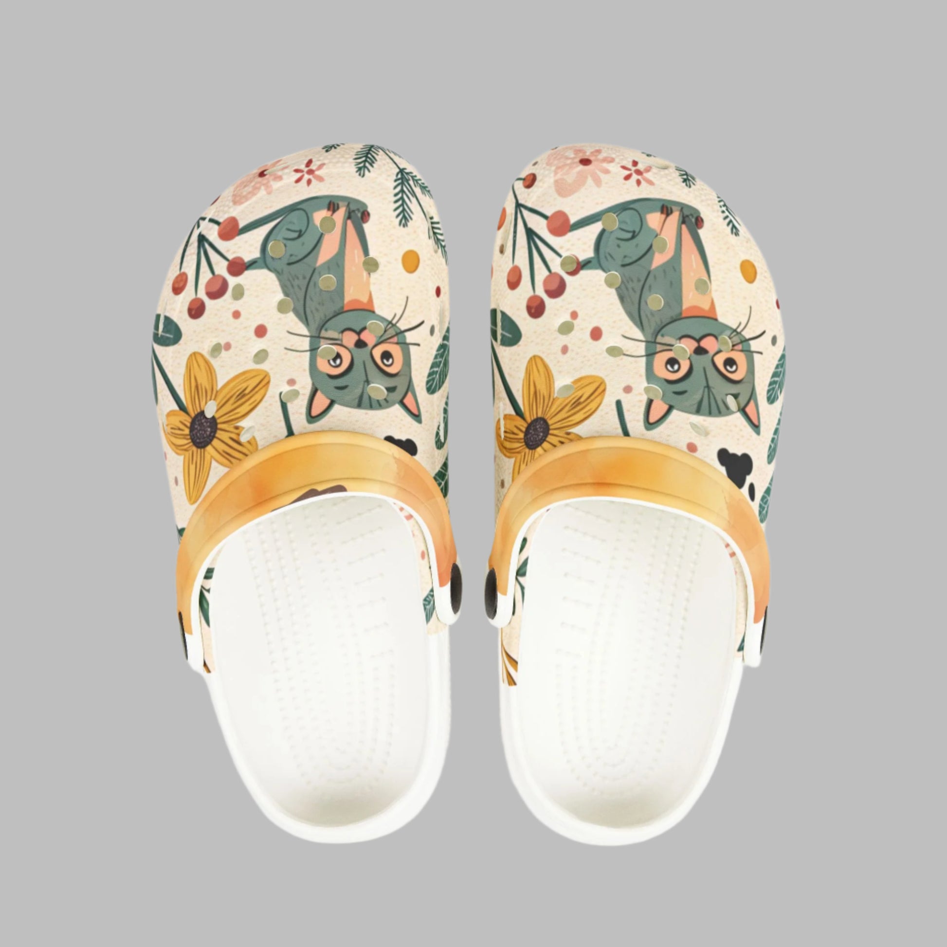 Kids' Nature-Inspired EVA Foam Clogs with Fun Cat Design - Kim’s Signature Beauty & Accessories    