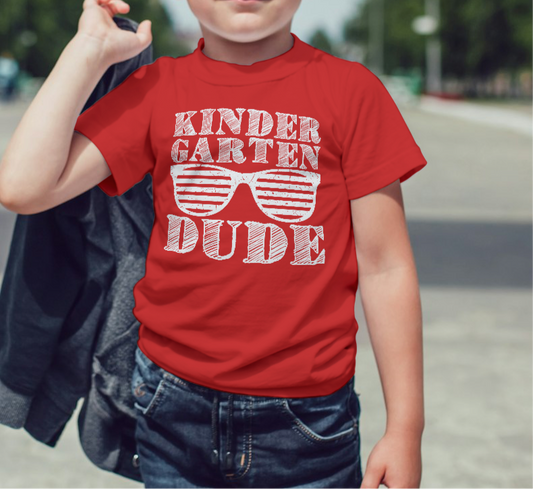 Kindergarten Dude Tee - Kim’s Signature Beauty & Accessories    