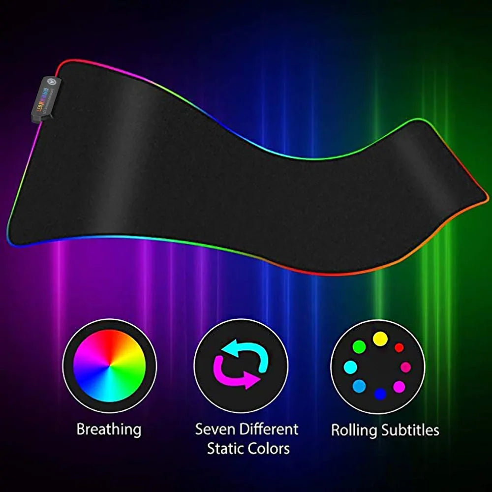 LED Gaming Mouse Pad - Kim’s Signature Beauty & Accessories    