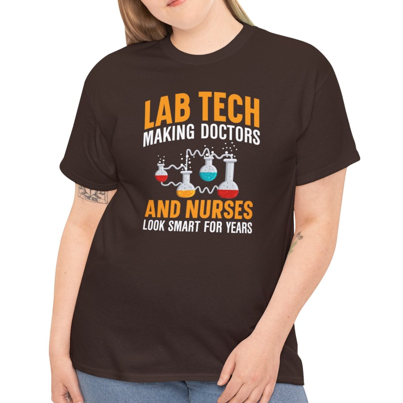 Lab Techs Make Doctors |  Tee - Kim’s Signature Beauty & Accessories    