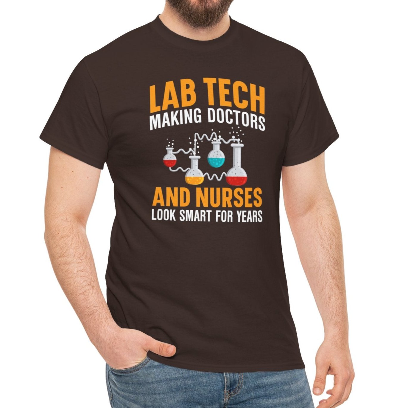 Lab Techs Make Doctors |  Tee - Kim’s Signature Beauty & Accessories    