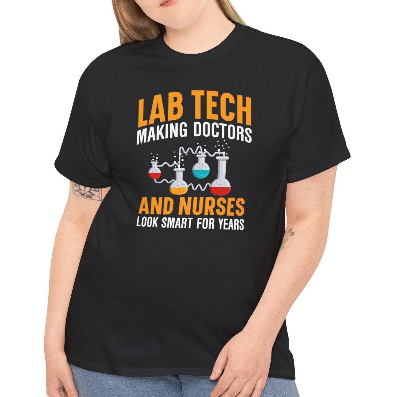 Lab Techs Make Doctors |  Tee - Kim’s Signature Beauty & Accessories    