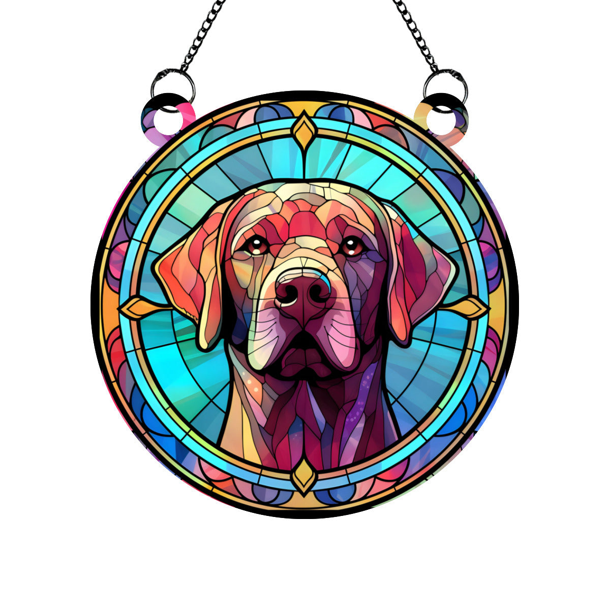 Labrador Stained Glass - Kim’s Signature Beauty & Accessories    