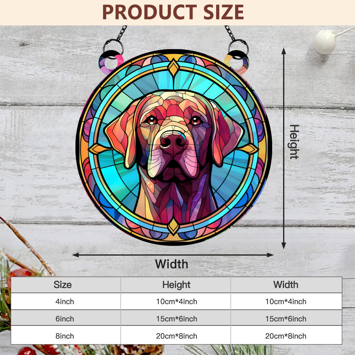 Labrador Stained Glass - Kim’s Signature Beauty & Accessories    