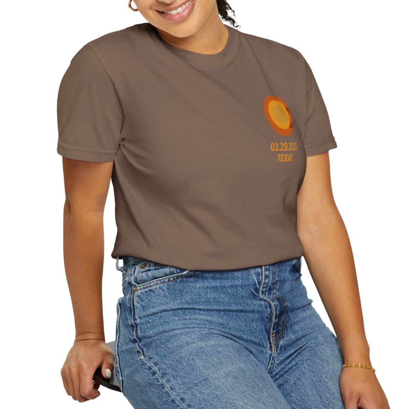 Ladies Total Eclipse of the Heart Unisex T-Shirt | Texas 2025 Commemorative - Kim’s Signature Beauty & Accessories    