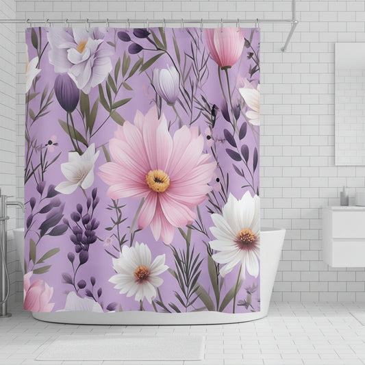 Lavender FLowers | Shower Curtain - Kim’s Signature Beauty & Accessories    