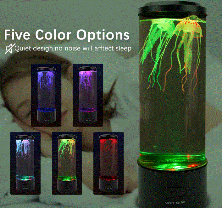 Led Fantasy Jellyfish Lamp - Kim’s Signature Beauty & Accessories    