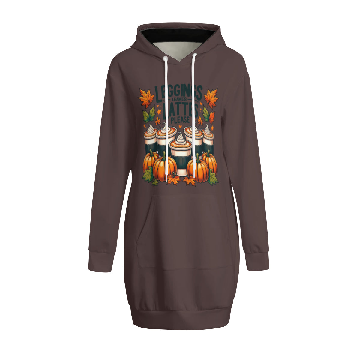 Leggins & Lattes Please Hoodie Dress - Kim’s Signature Beauty & Accessories    