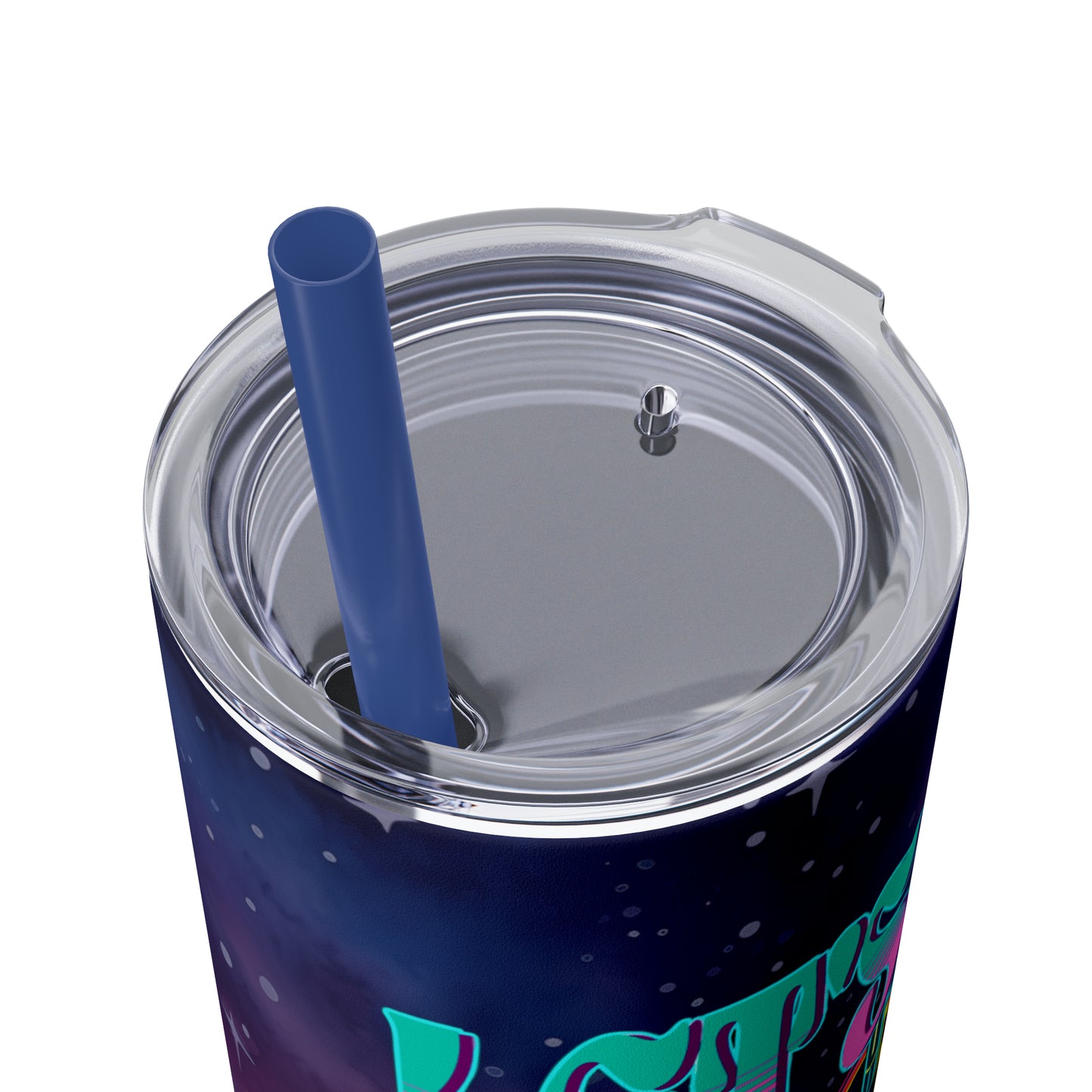 Let's Go Girls Skinny Tumbler with Straw, 20oz - Kim’s Signature Beauty & Accessories    