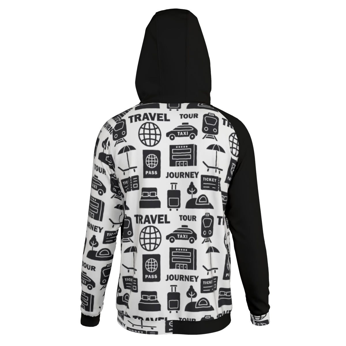 Let’s Travel Zip-Up Hoodie - Kim’s Signature Beauty & Accessories    