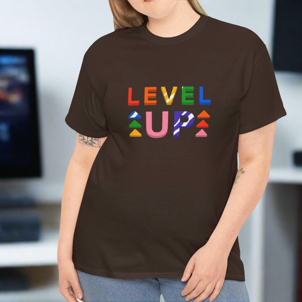 Level Up Gamer Cotton Tee - Kim’s Signature Beauty & Accessories    