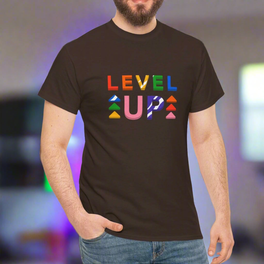 Level Up Gamer Cotton Tee - Kim’s Signature Beauty & Accessories    