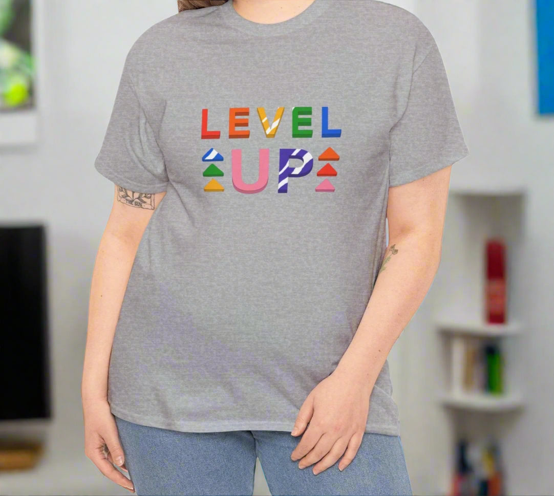 Level Up Gamer Cotton Tee - Kim’s Signature Beauty & Accessories    