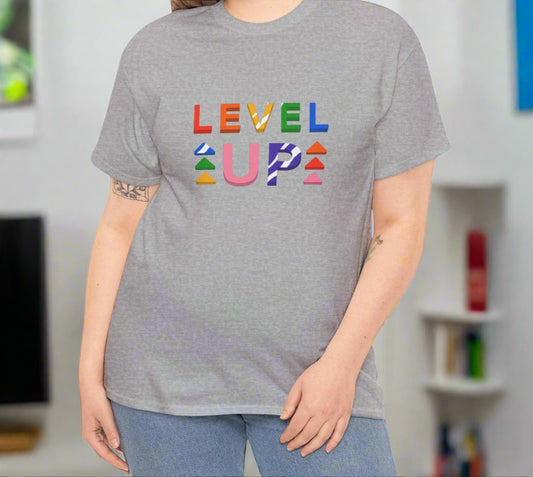 Level Up Gamer Cotton Tee - Kim’s Signature Beauty & Accessories    