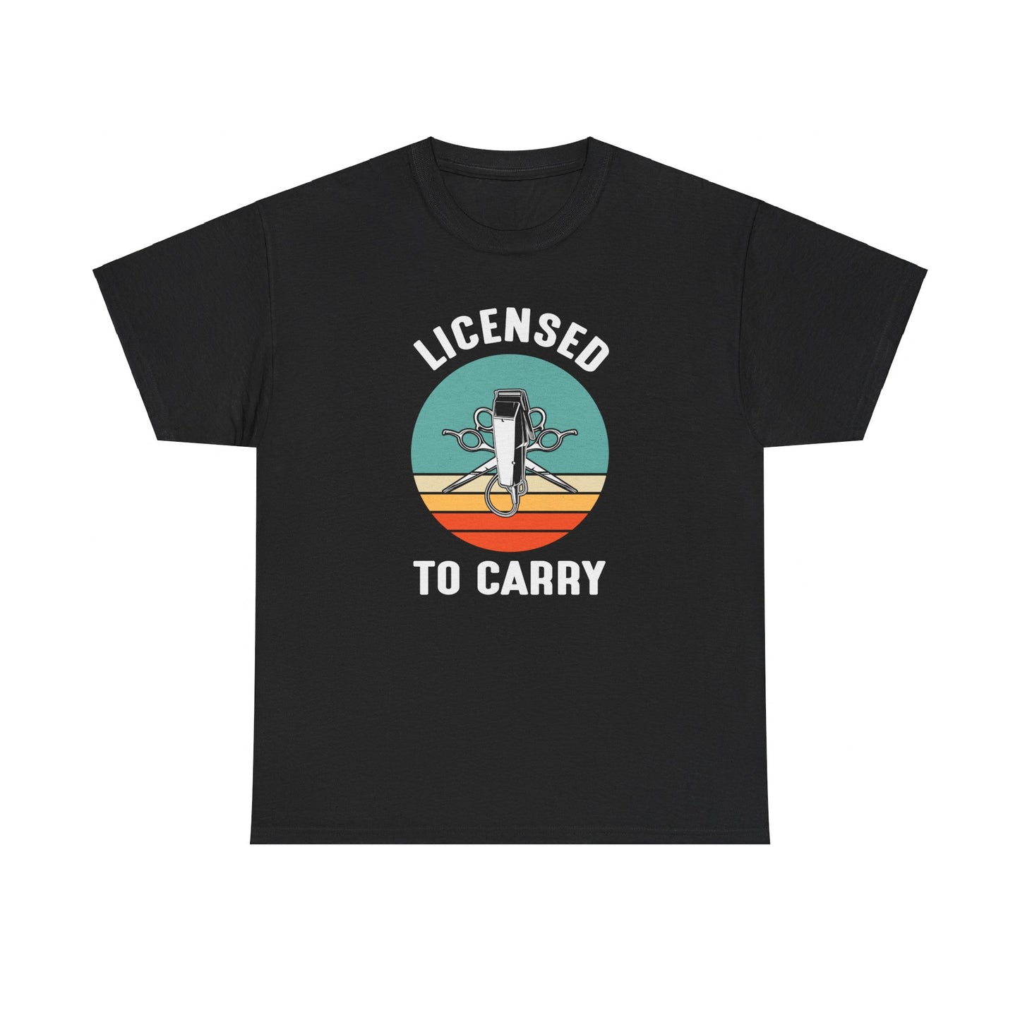 Licensed To Carry Barber |Cotton Tee - Kim’s Signature Beauty & Accessories    