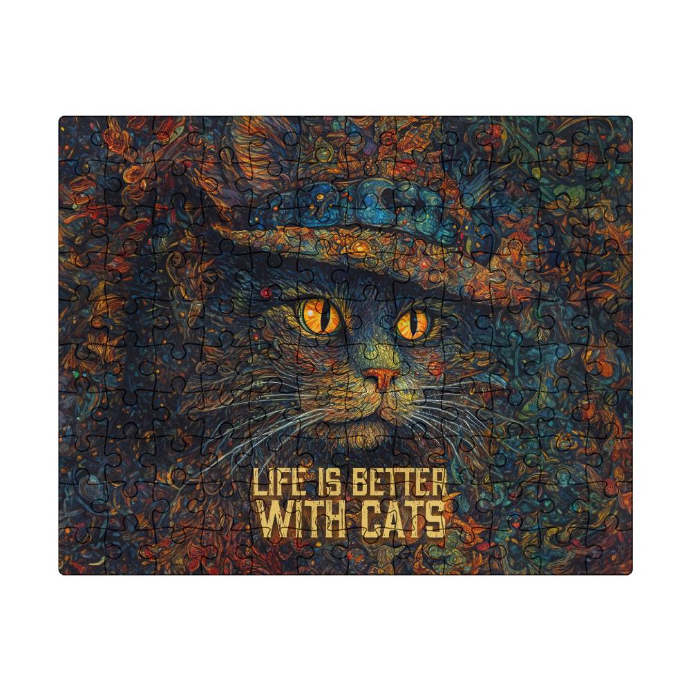 Life Is Better With Cats Puzzle - Kim’s Signature Beauty & Accessories    